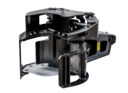 JAK-220C Energiegreifer - ein leichter und effizienter Fällgreifer für kleine Bagger. Ideal zum Schneiden und Ernten von Kleinholz.