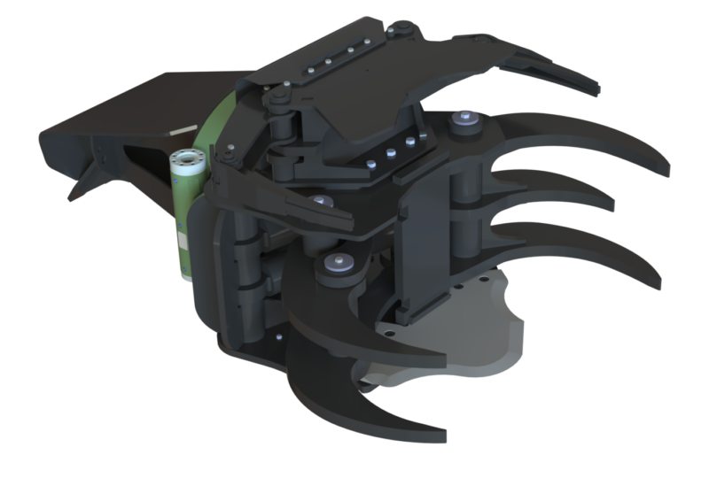 JAK-400R Grappin coupeur pour pelle de 25-35t